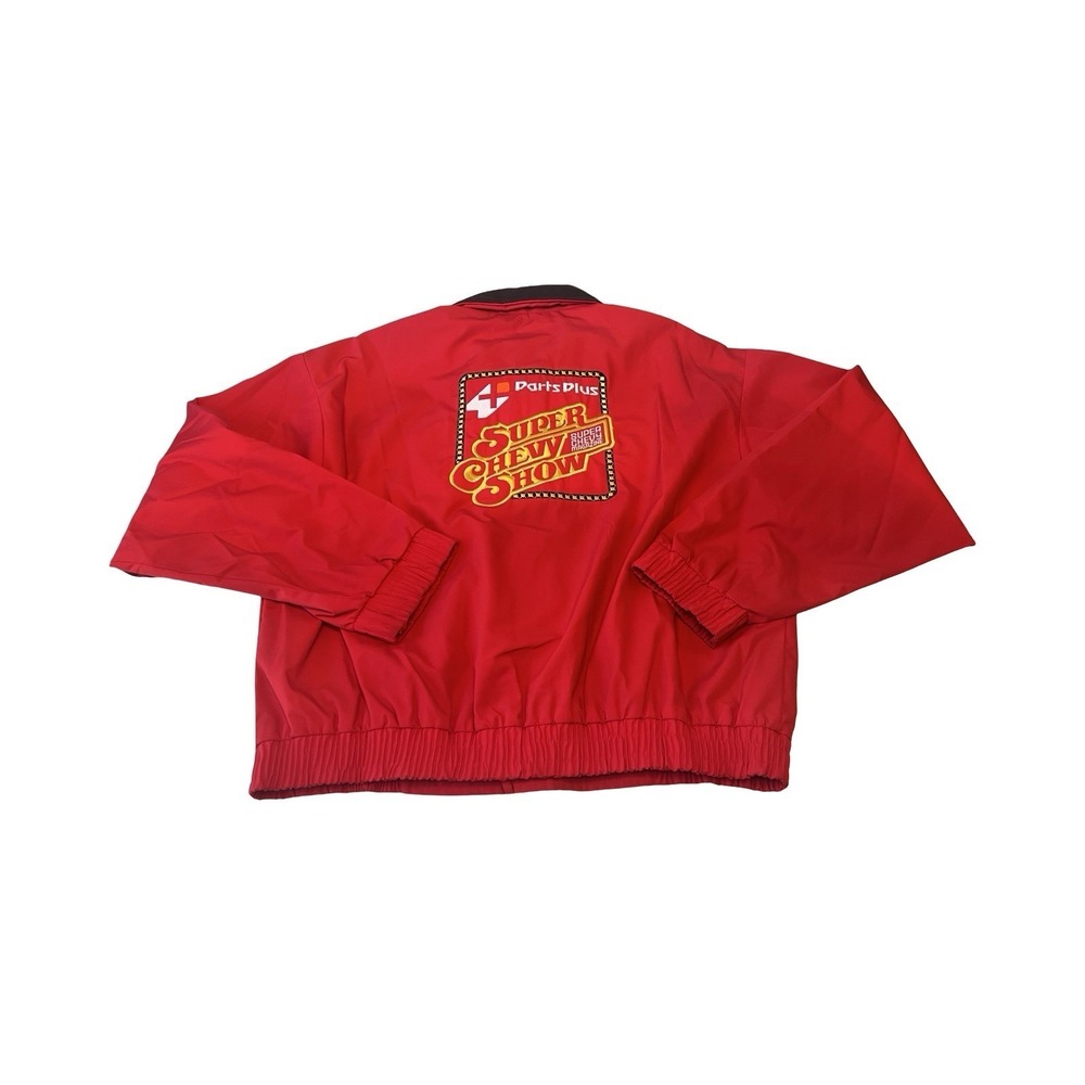 Vintage 1995 BFGoodrich Super Chevy Show Jacket Red‎ Bomber Windbreaker XL USA
